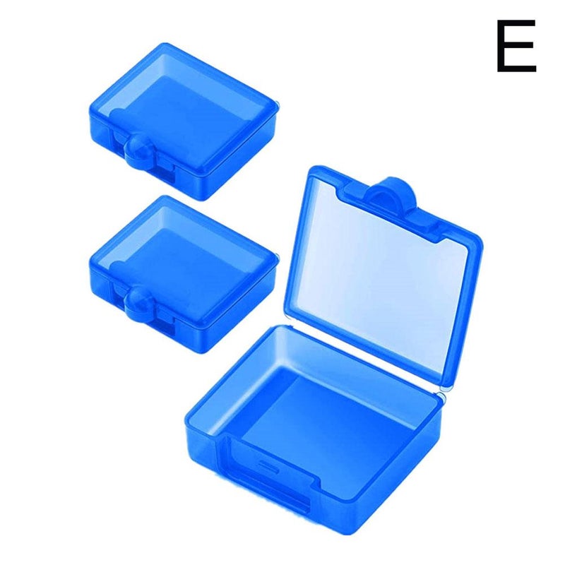 Daily pillbox storage box, single compartment storage box set, convenient pillbox
